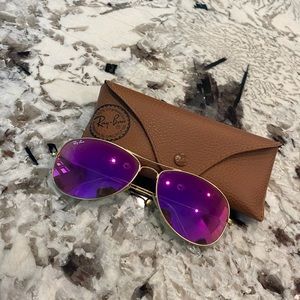 Pink RayBan Sunglasses